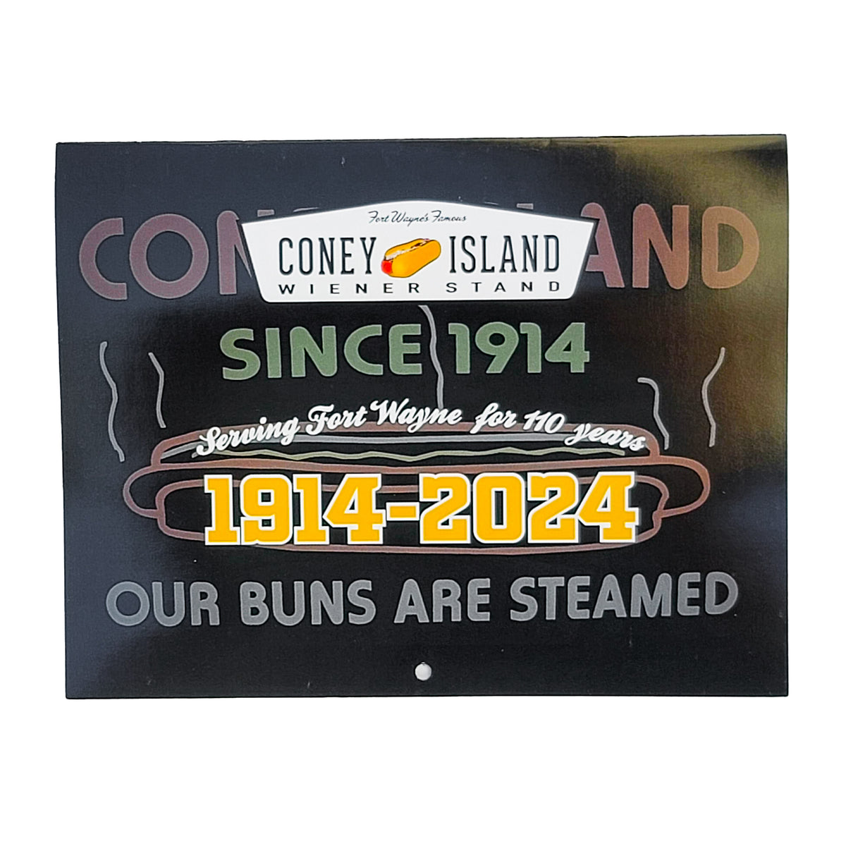 2024 Fort Wayne's Famous Coney Island Calendar