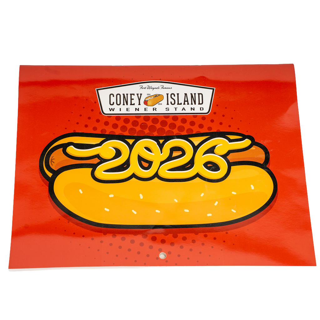 2026 Fort Wayne's Famous Coney Island Calendar