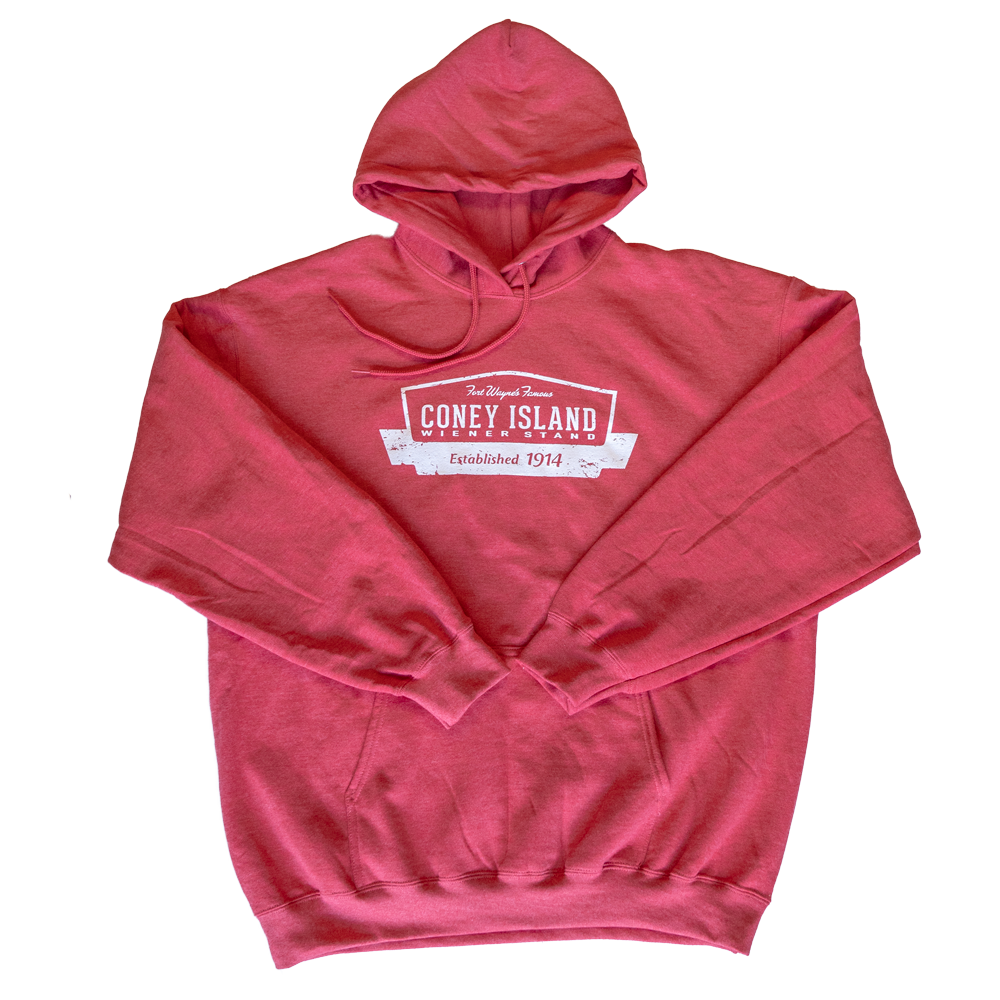 Coney Island Hoodie - Red