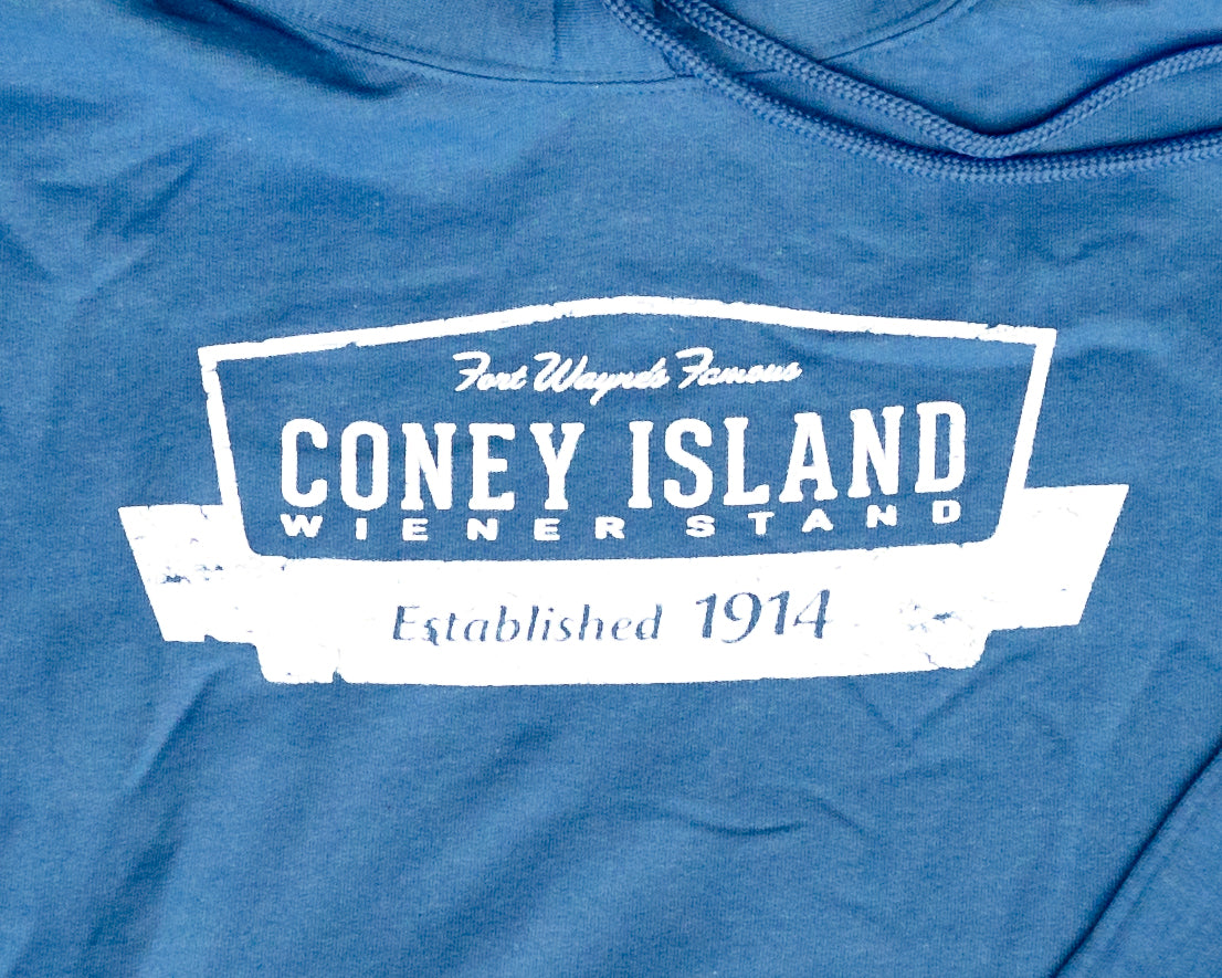 Coney Island Hoodie - Blue
